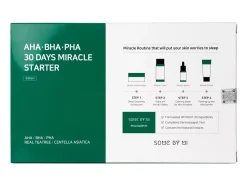 Some By Mi - AHA BHA PHA 30 Days Miracle Starter - Zestaw Pielęgnacyjny Kosmetyków z Kwasami AHA, BHA, PHA