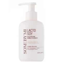 Some By Mi - Lactosoy Mild Bubble Peeling Cleanser - Delikatny Żel Oczyszczający - 180ml