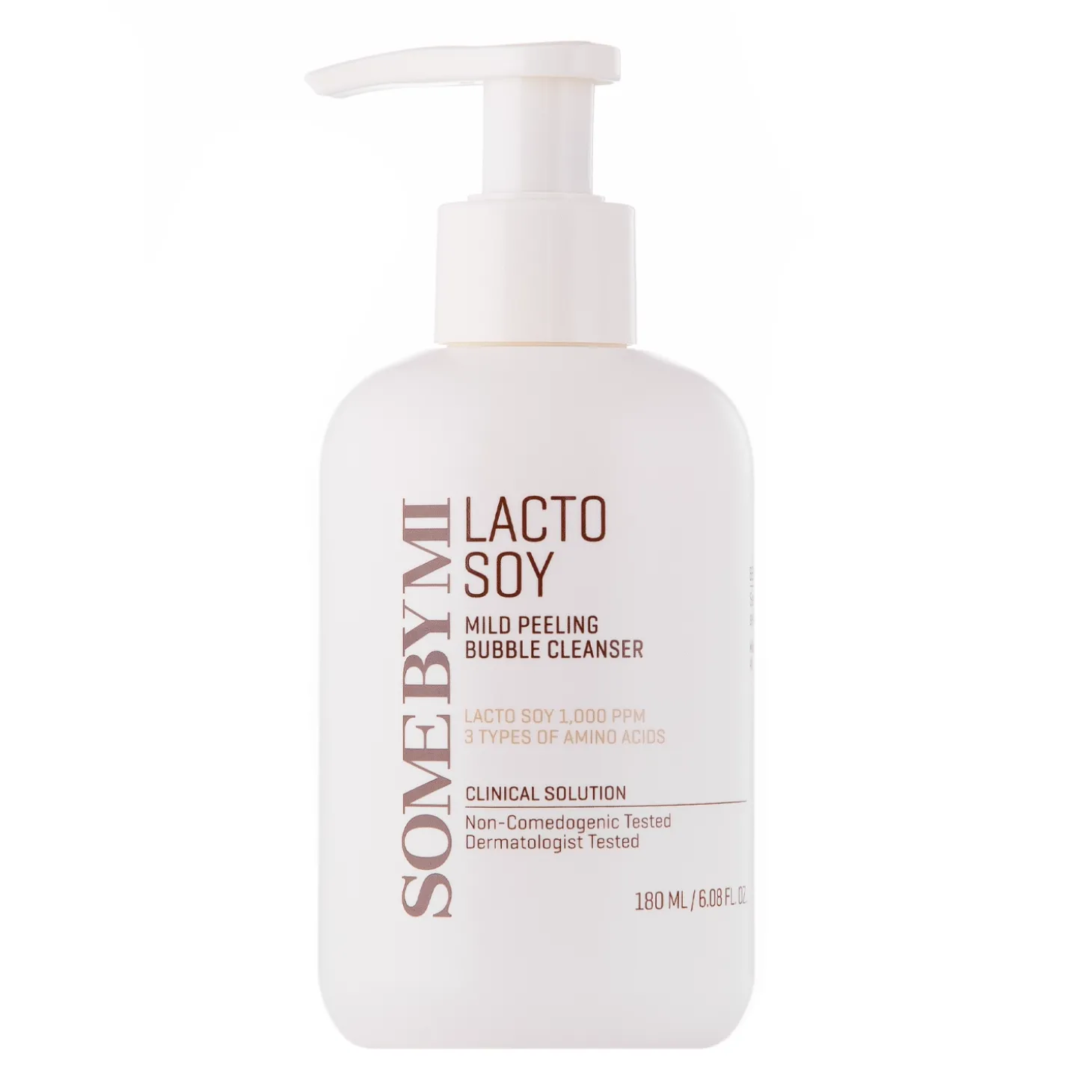 Some By Mi - Lactosoy Mild Bubble Peeling Cleanser - Delikatny Żel Oczyszczający - 180ml
