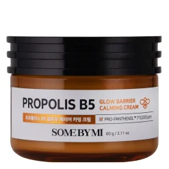 Some By Mi - Propolis B5 Glow Barrier Calming Cream - Regenerujący Krem do Twarzy z Propolisem - 60g