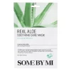 Some By Mi - Real Aloe Soothing Care Mask - Łagodząca Maska w Płachcie - 20g