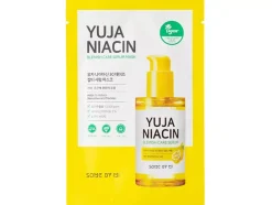 Some By Mi - Yuja Niacin Blemish Care Serum Mask - Rozjaśniająca Maska w Płachcie - 25g