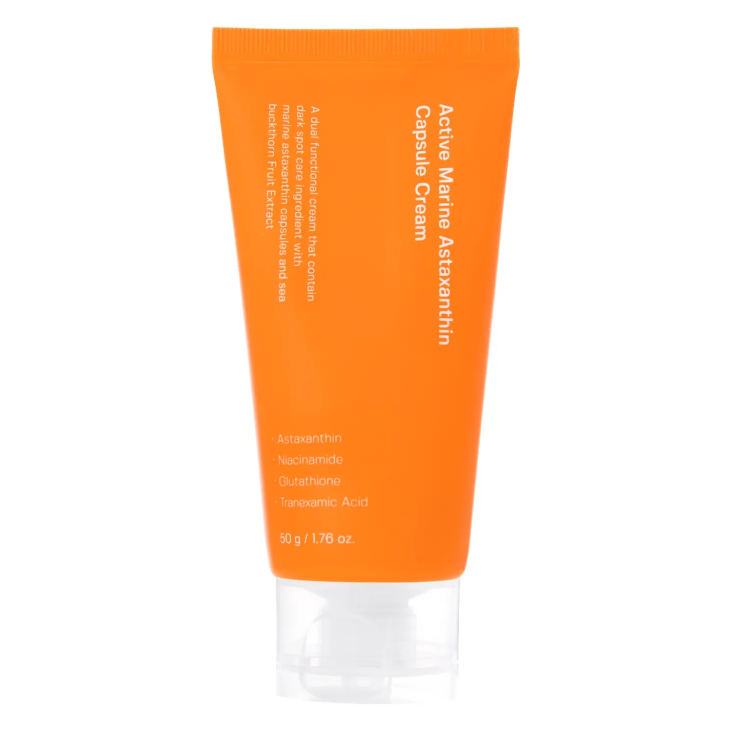 Sungboon Editor - Active Marine Astaxanthin Capsule Cream - Rozświetlający Krem do Twarzy - 50g