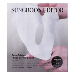Sungboon Editor - Deep Collagen Power Boosting Mask - Liftingująca Maska Hydrożelowa do Twarzy - 1szt/37g