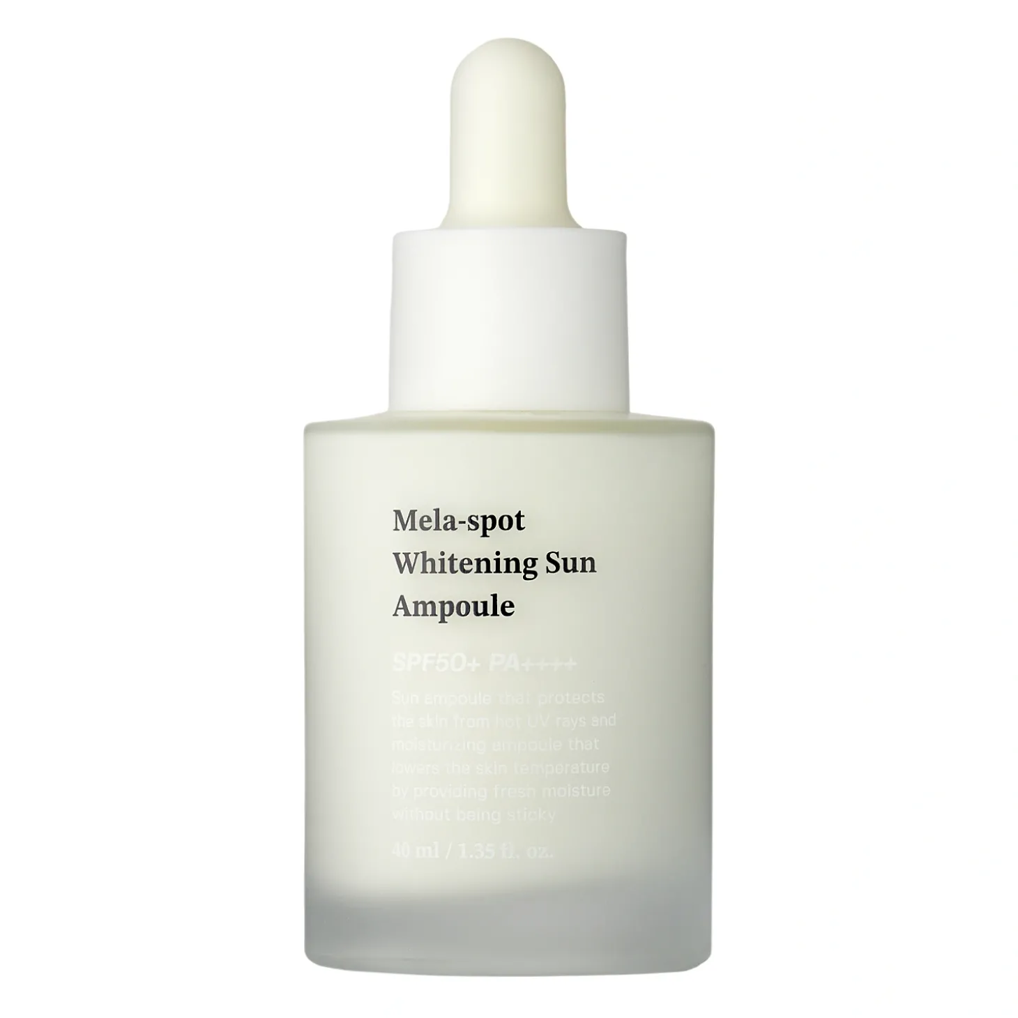 Sungboon Editor - Mela-Spot Whitening Sun Ampoule SPF50+ PA++++ - Rozjaśniająco-Nawilżająca Ampułka z Filtrem - 40ml