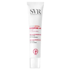 SVR - Sensifine AR Creme SPF50+ - Kojący Krem z Bardzo Wysoką Ochroną Przeciwsłoneczną dla Skóry Naczynkowej - 40ml