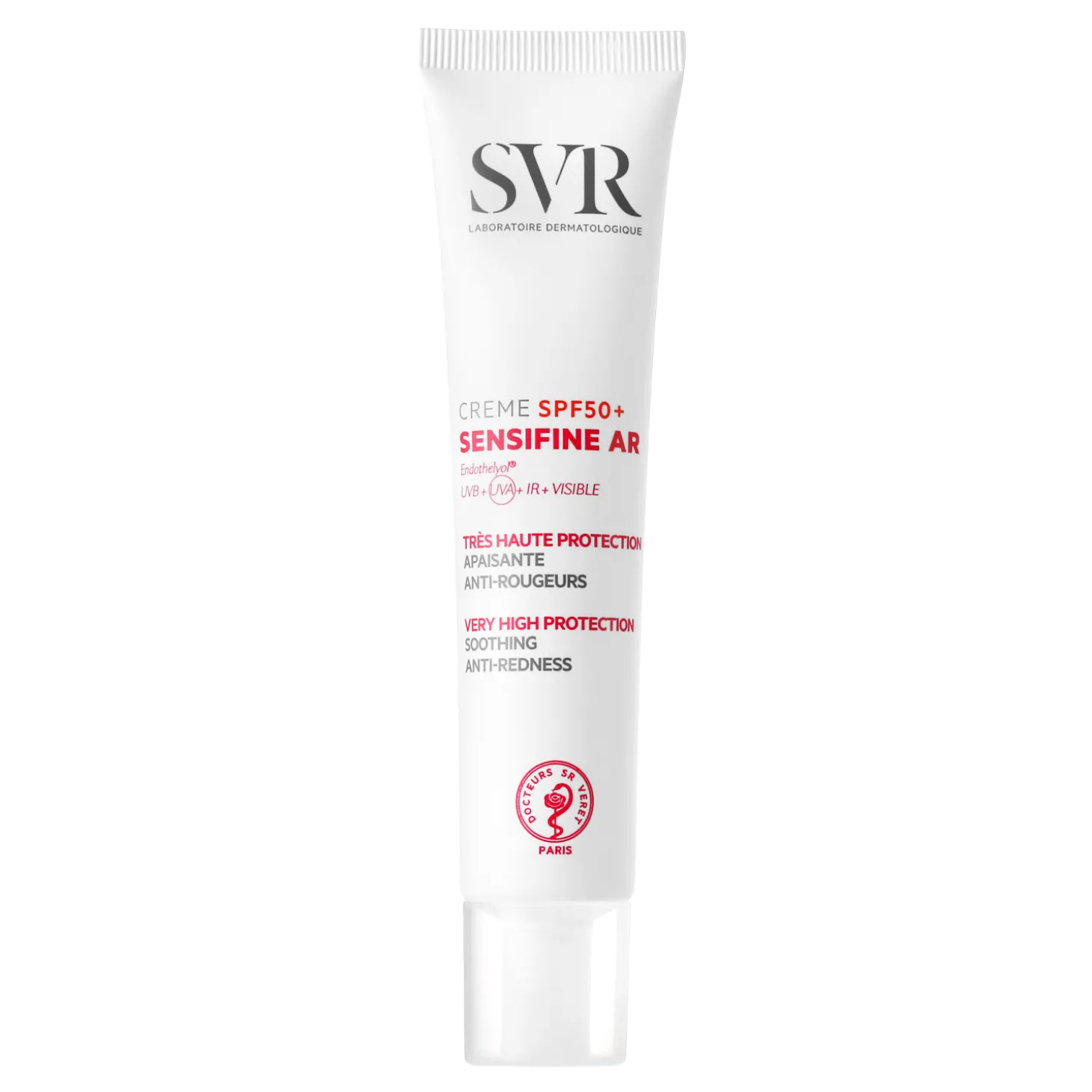 SVR - Sensifine AR Creme SPF50+ - Kojący Krem z Bardzo Wysoką Ochroną Przeciwsłoneczną dla Skóry Naczynkowej - 40ml