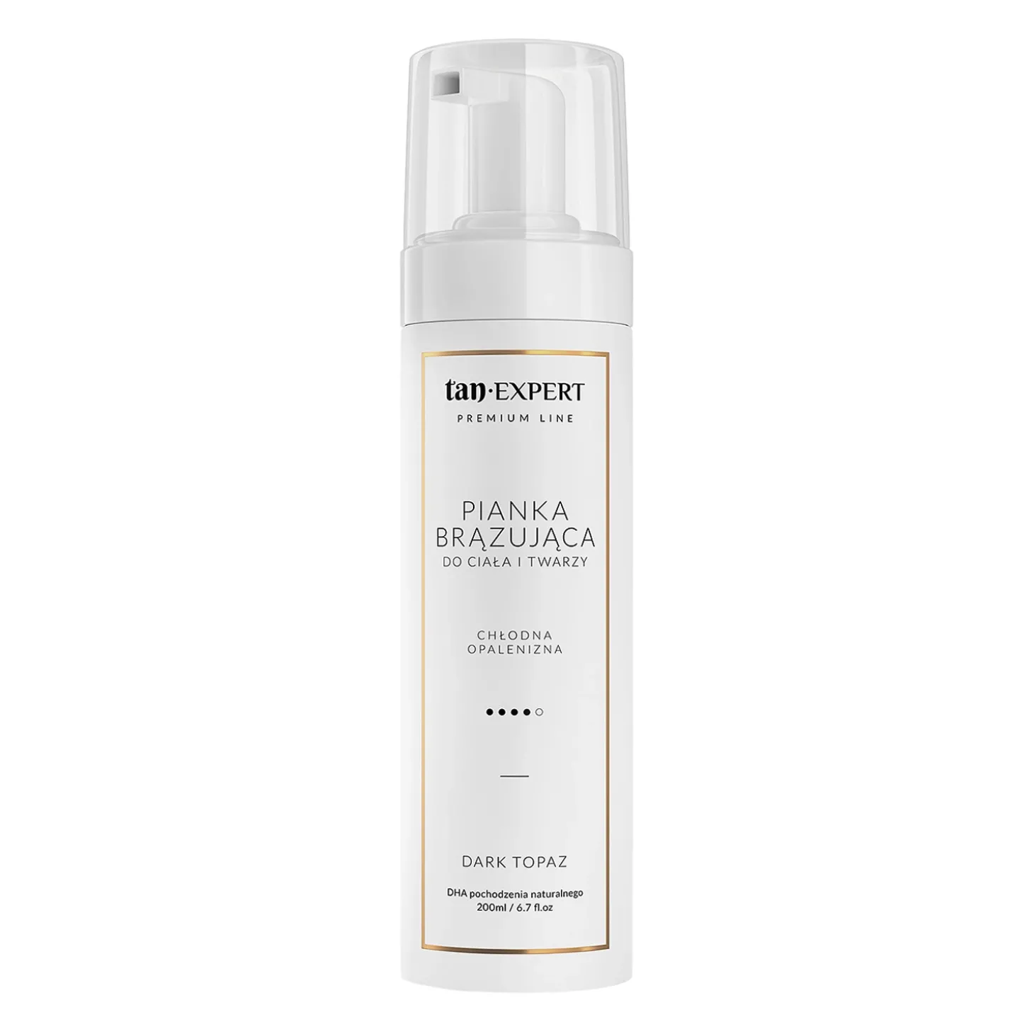 TanExpert - Dark Topaz - Pianka Samoopalająca - 200ml