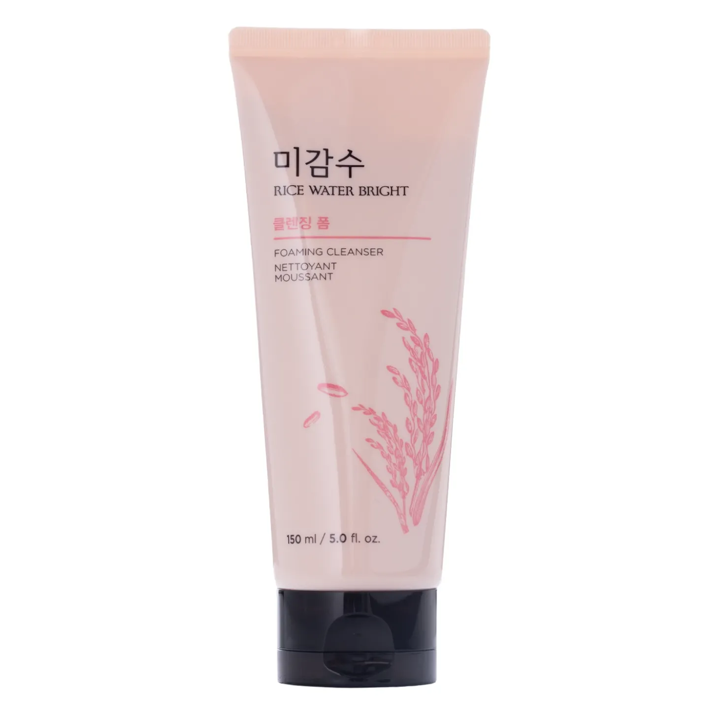 The Face Shop - Rice Water Bright Rice Bran Foaming Cleanser - Nawilżająca Pianka do Mycia Twarzy - 150ml
