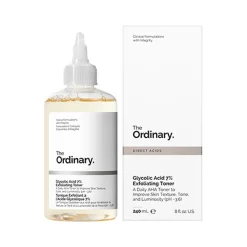 The Ordinary - Glycolic Acid 7% Exfoliating Toner - Tonik Peelingujący z 7% Kwasem Glikolowym - 240ml