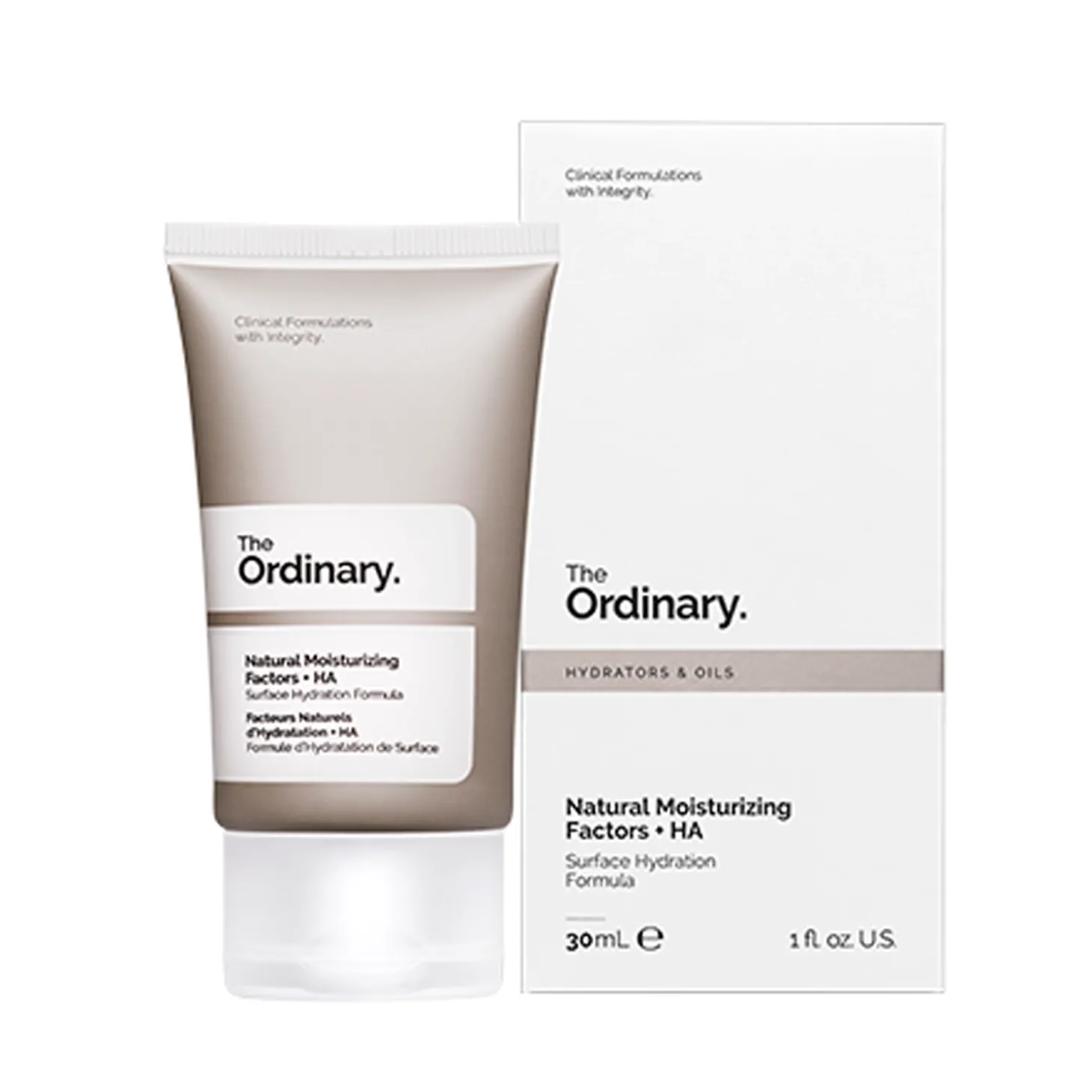 The Ordinary - Natural Moisturizing Factors + HA - Krem Nawilżający do Twarzy z Kwasem Hialuronowym - 30ml