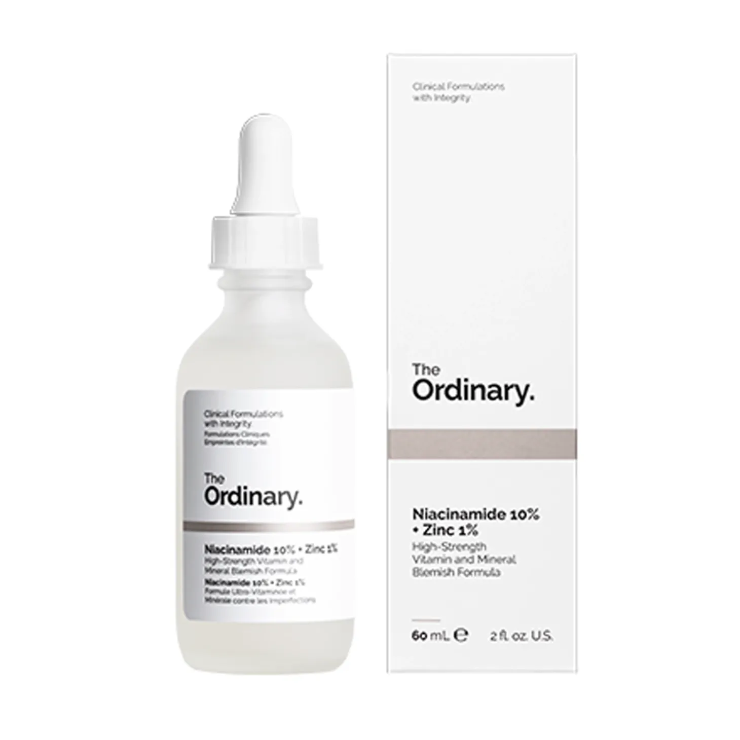 The Ordinary - Niacinamide 10% + Zinc 1% - Serum z Witaminą B3 i Cynkiem - 60ml