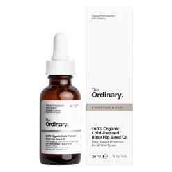 The Ordinary - 100% Organic Cold-Pressed Rose Hip Seed Oil - 100% Organiczny, Tłoczony na Zimno Olej z Nasion Dzikiej Róży - 30ml