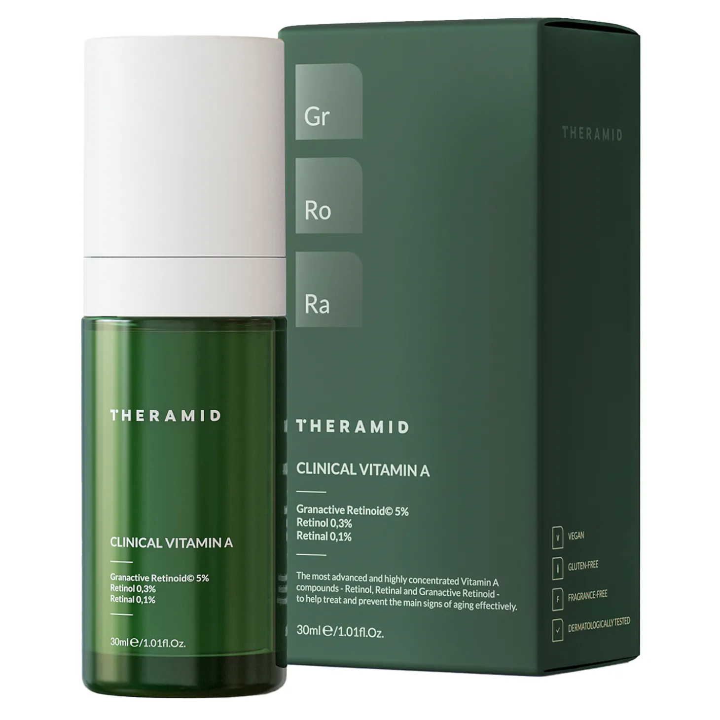 Theramid - Clinical Vitamin A - Skoncentrowana Kuracja z Witaminą A - 30ml
