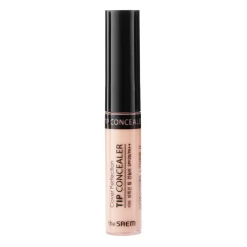 The Saem - Cover Perfection Tip Concealer - SPF 28/PA++ - Kryjący Korektor - Peach Beige - 6,5ml
