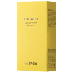 The Saem - Eco Earth Light Sun Cream - SPF50+/PA++++ - Lekki Krem z Filtrem - 50g