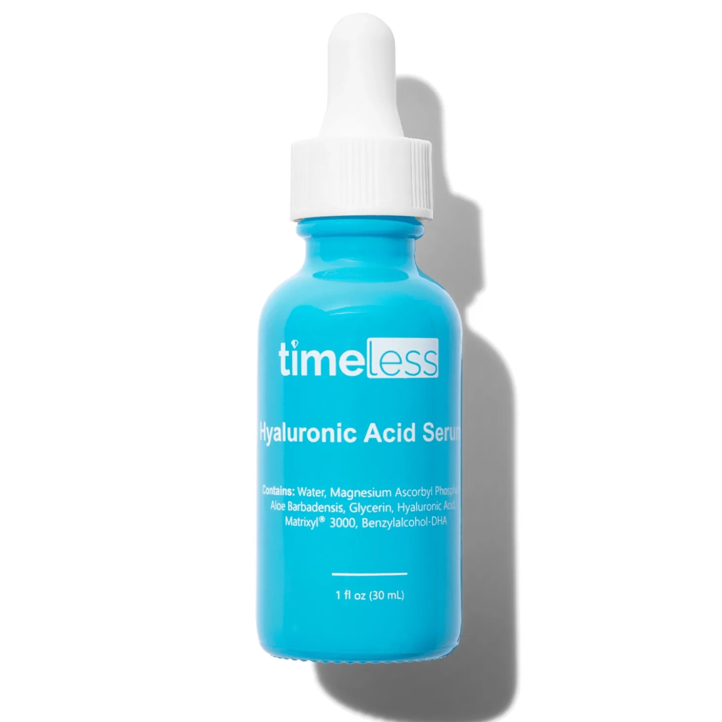Timeless - Skin Care - Hyaluronic Acid + Vitamin C Serum - Serum z Kwasem Hialuronowym i Witaminą C - 30ml
