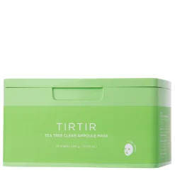 TIRTIR - Tea Tree Clear Ampoule Mask - Zestaw Kojących Maseczek do Twarzy - 30szt/310g