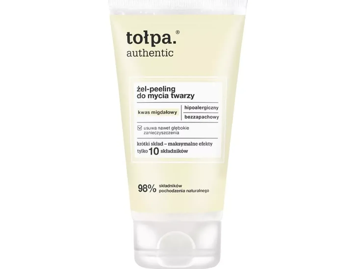 Tołpa - Authentic - Żel-Peeling do Mycia Twarzy - 150ml