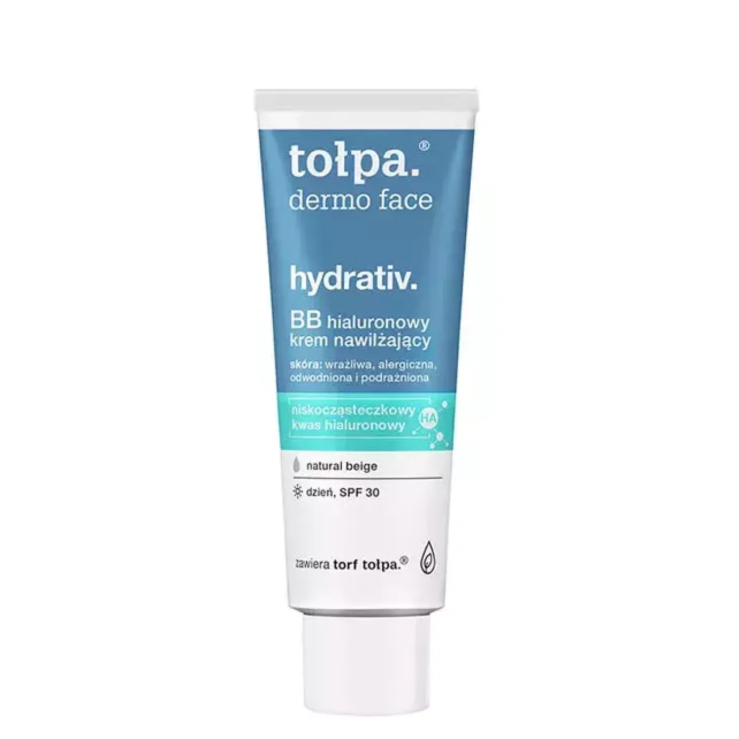 Tołpa - Dermo Face - Hydrativ BB SPF30 - Hialuronowy Krem Nawilżający - 40ml