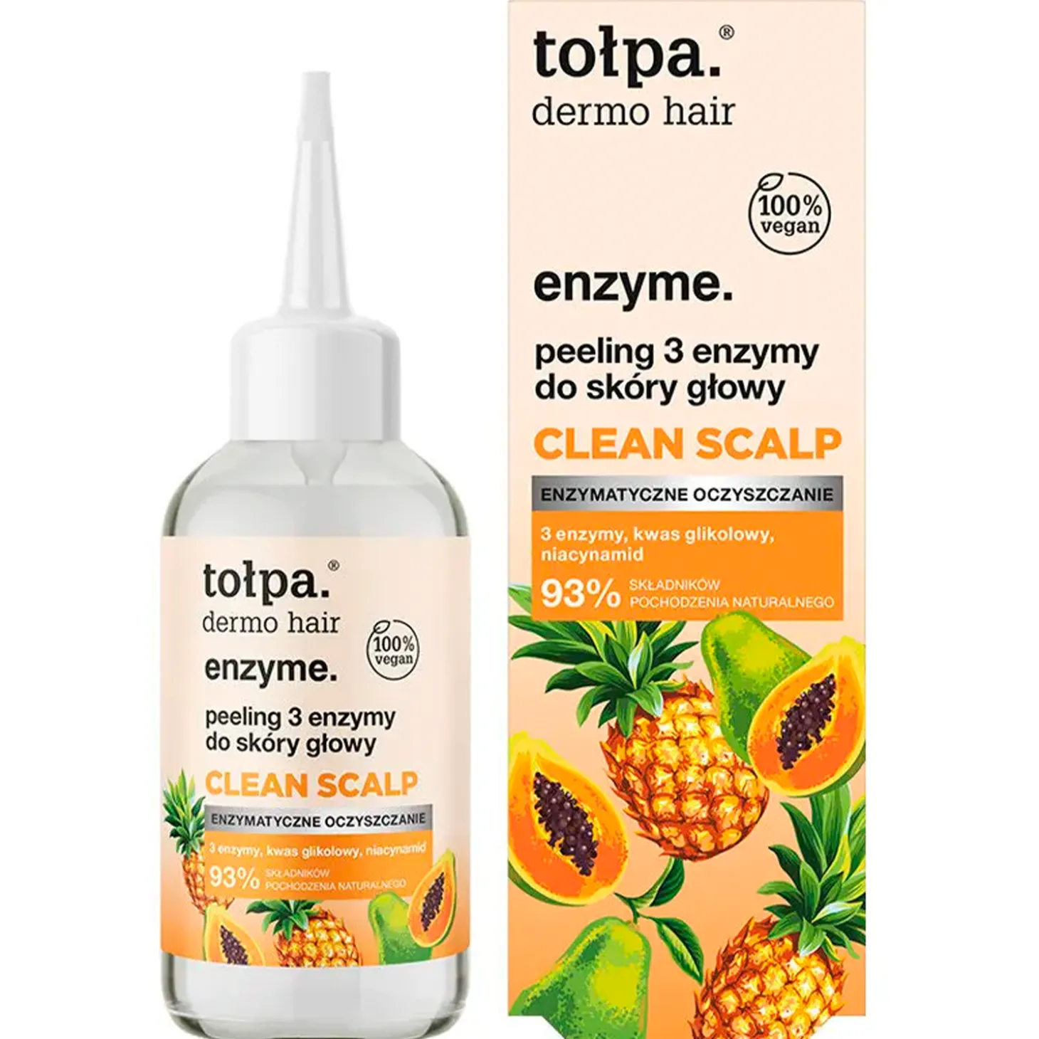 Tołpa - Enzyme - Peeling 3 Enzymy do Skóry Głowy - 100ml