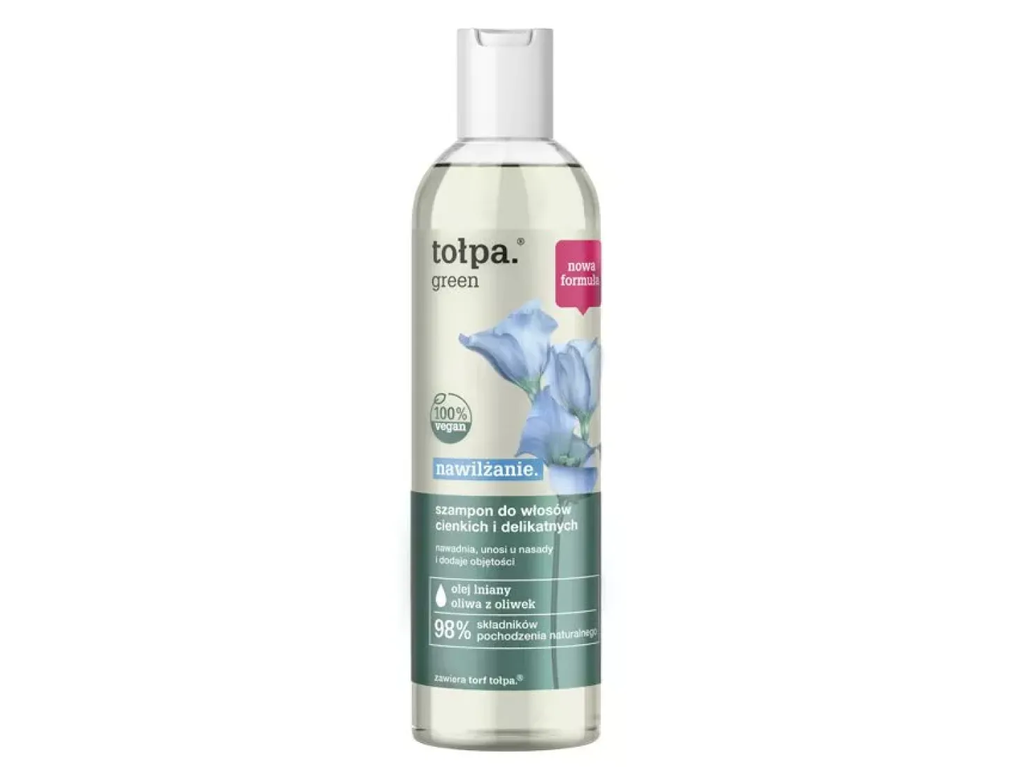 Tołpa - Green - Nawilżenie - Szampon do Włosów Cienkich i Delikatnych - 300ml