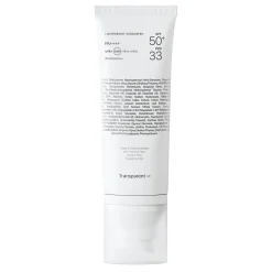 Transparent Lab - Lightweight Sunscreen SPF50+ - Lekki Krem Przeciwsłoneczny - 100ml