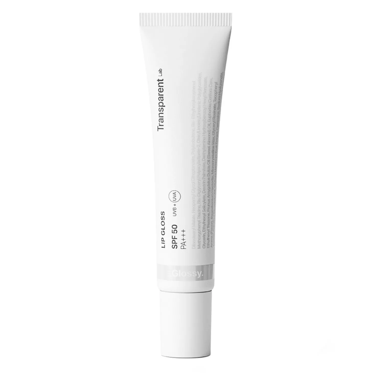 Transparent Lab - Lip Gloss SPF50 - Glossy - Nawilżający Balsam do Ust - 15ml