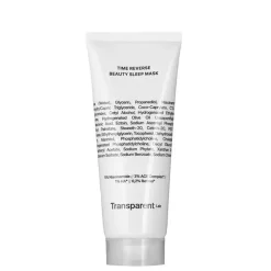 Transparent Lab - Time Reverse Beauty Sleep Mask - Przeciwzmarszczkowa Maska na Noc z Witaminami A i C - 75ml