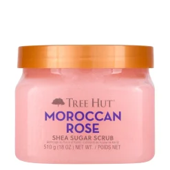 Tree Hut - Shea Sugar Scrub Moroccan Rose - Cukrowy Peeling do Ciała - Marokańska Róża - 510g