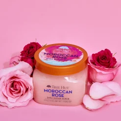 Tree Hut - Shea Sugar Scrub Moroccan Rose - Cukrowy Peeling do Ciała - Marokańska Róża - 510g