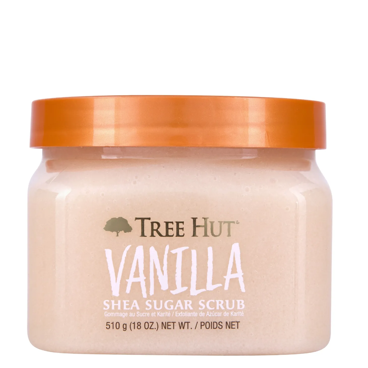 Tree Hut - Shea Sugar Scrub Vanilla - Cukrowy Peeling do Ciała - Wanilia - 510g