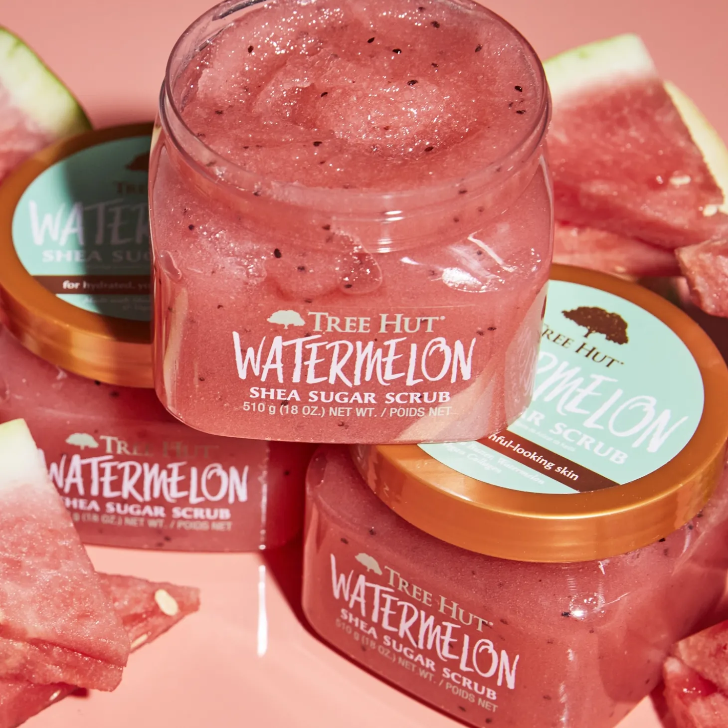 Tree Hut - Shea Sugar Scrub Watermelon - Cukrowy Peeling do Ciała - Arbuz - 510g