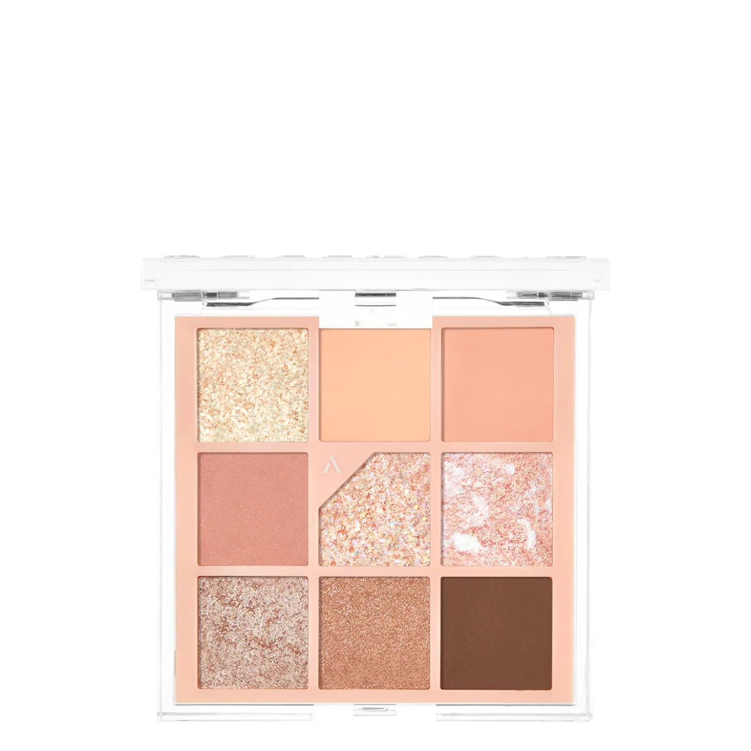 Unleashia - Glitterpedia Eye Palette - Paleta Wegańskich Cieni do Powiek - 3 All of Coralpink - 6,6g