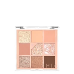 Unleashia - Glitterpedia Eye Palette - Paleta Wegańskich Cieni do Powiek - 3 All of Coralpink - 6,6g