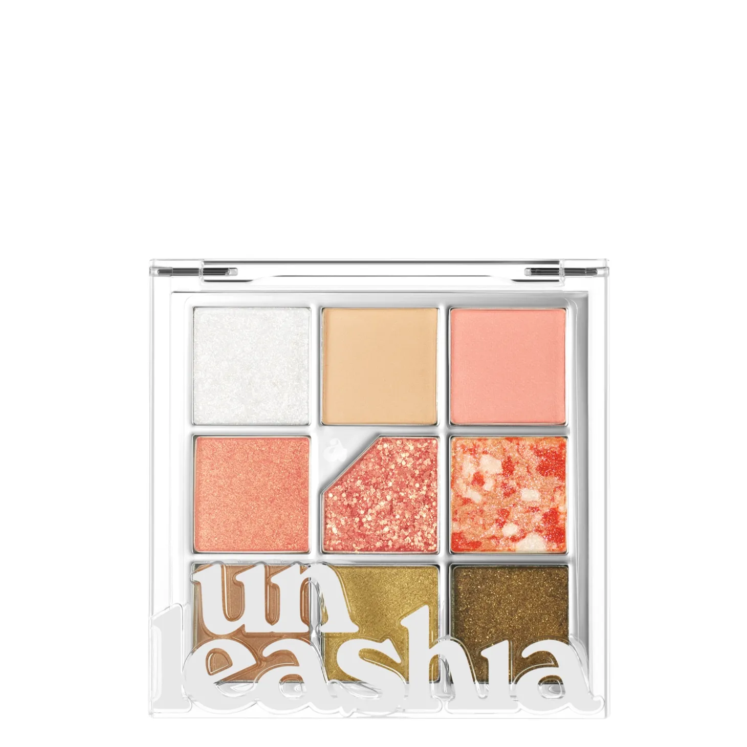 Unleashia - Glitterpedia Eye Palette - Paleta Wegańskich Cieni do Powiek - 6 All of Citrus - 6,6g