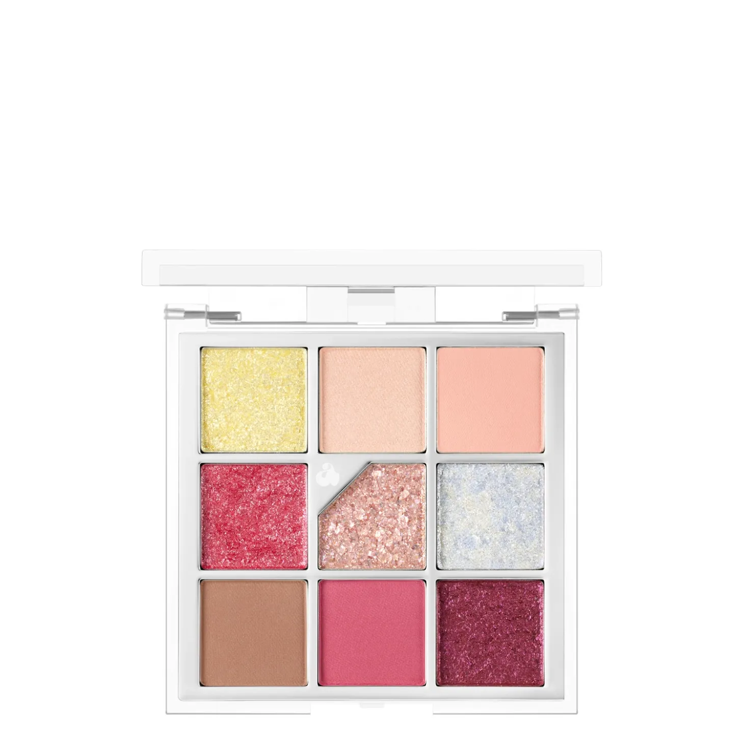 Unleashia - Glitterpedia Eye Palette - Paleta Wegańskich Cieni do Powiek - 7 All of Peach Ade - 6,6g