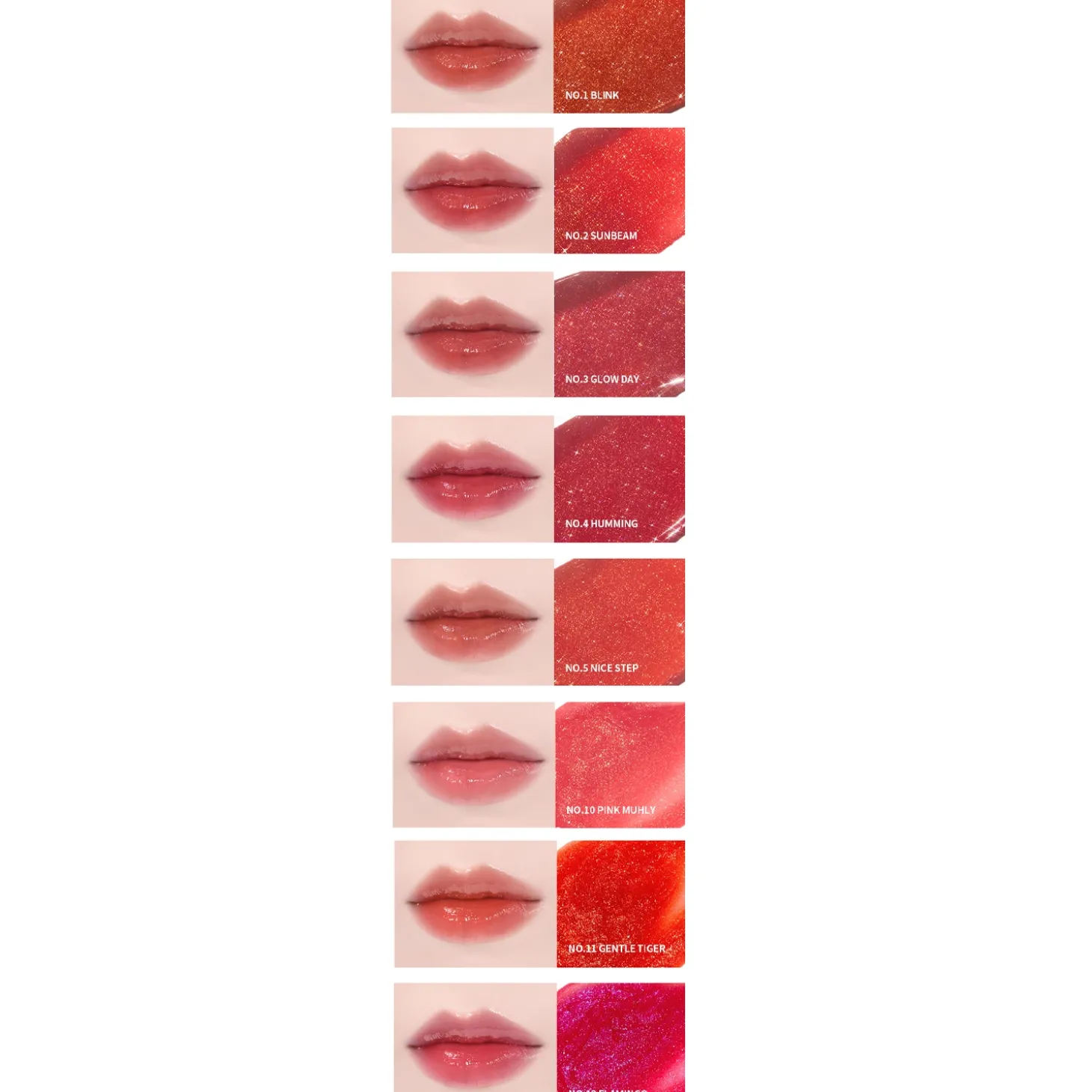 Unleashia - Non Sticky Dazzle Tint - Tint o Błyszczącym Wykończeniu - 2 Sunbeam - 7,6g