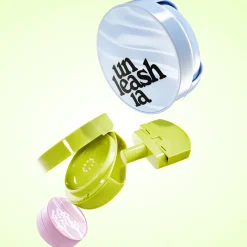Unleashia - Satin Wear Healthy-Green Cushion - Wkład + Gąbeczka - Satynowy Podkład w Poduszce - 35N Toffee - 15g
