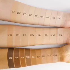 Unleashia - Satin Wear Healthy-Green Cushion - Wkład + Gąbeczka - Satynowy Podkład w Poduszce - 46N Burnt Umber - 15g
