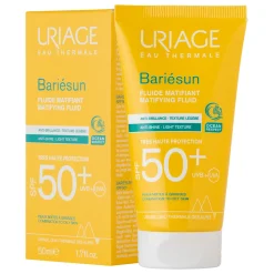 Uriage - Bariesun SPF50+ Fluid Mat - Matująco-Nawilżający Fluid do Twarzy - 50ml