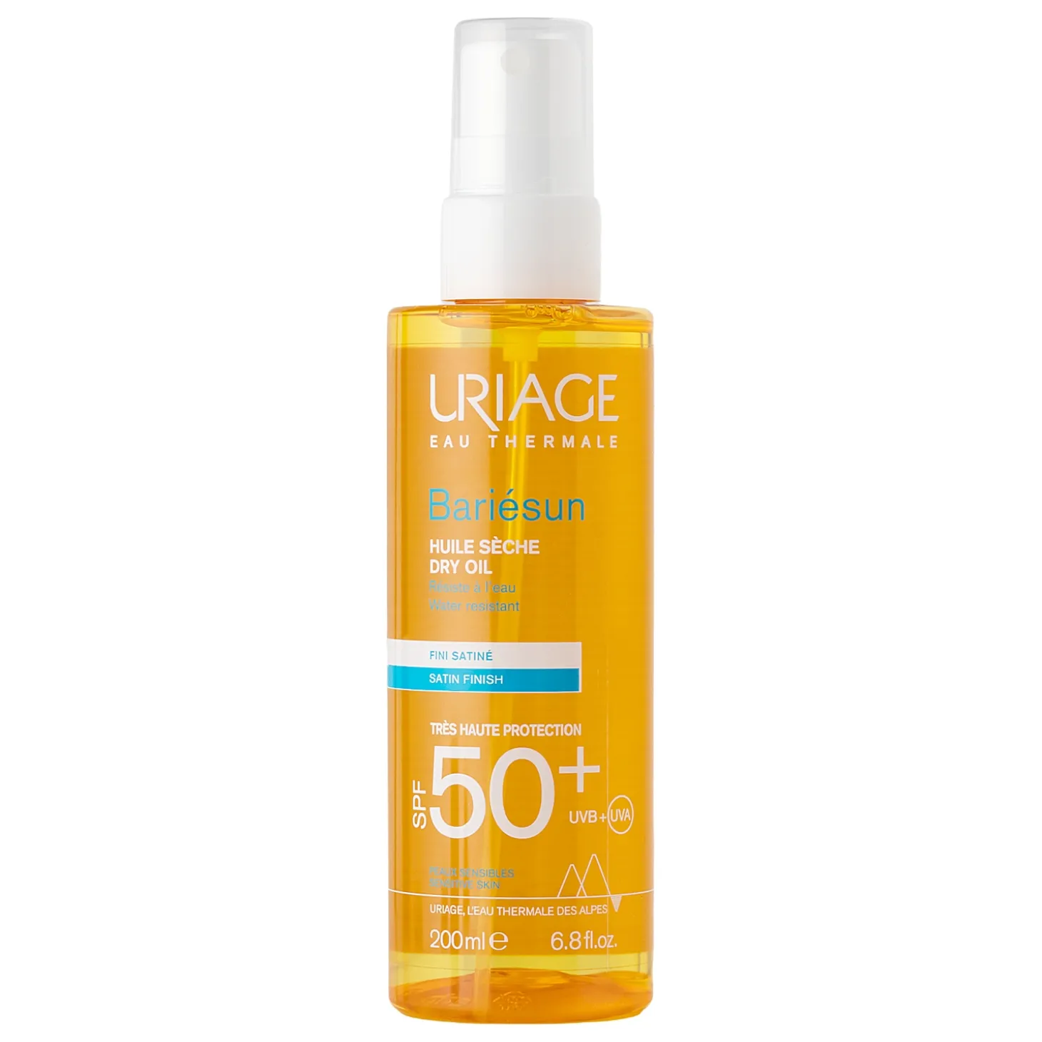 Uriage - Bariesun SPF50+ Huile Spray - Suchy Olejek Ochronny do Ciała - 200ml