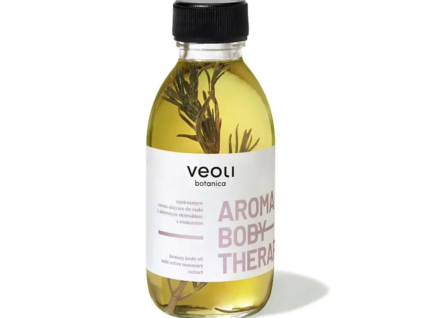 Veoli Botanica - Aroma Body Therapy - Firming Body Oil - Ujędrniające Serum Olejowe do Ciała z Aktywnym Ekstraktem z Rozmarynu - 136g