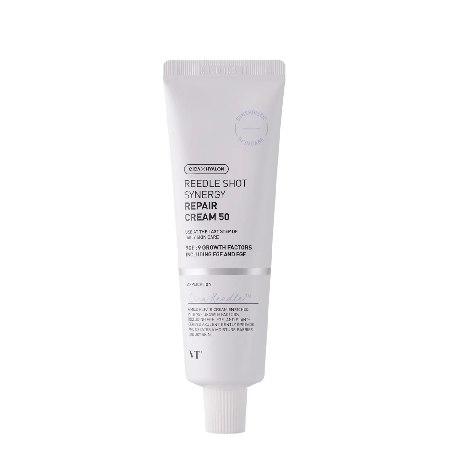 VT Cosmetics - Reedle Shot Synergy Repair Cream 50 - Regenerujący Krem do Twarzy z Azulenem - 50ml