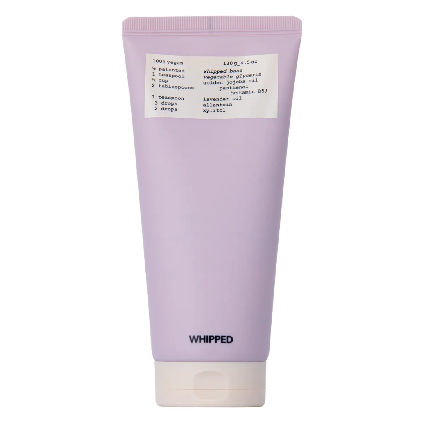 WHIPPED - Vegan Pack Cleanser Jumbo Jojovender+B5 - Nawilżająca Maska do Mycia Twarzy - 130g
