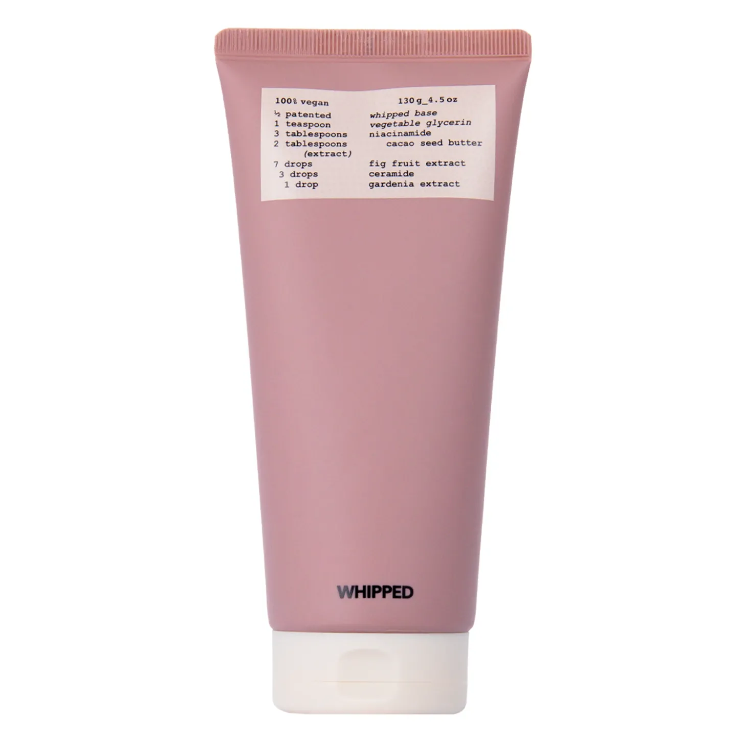 WHIPPED - Vegan Pack Cleanser Jumbo Muhwabutter - Naprawcza Maska do Mycia Twarzy - 130g