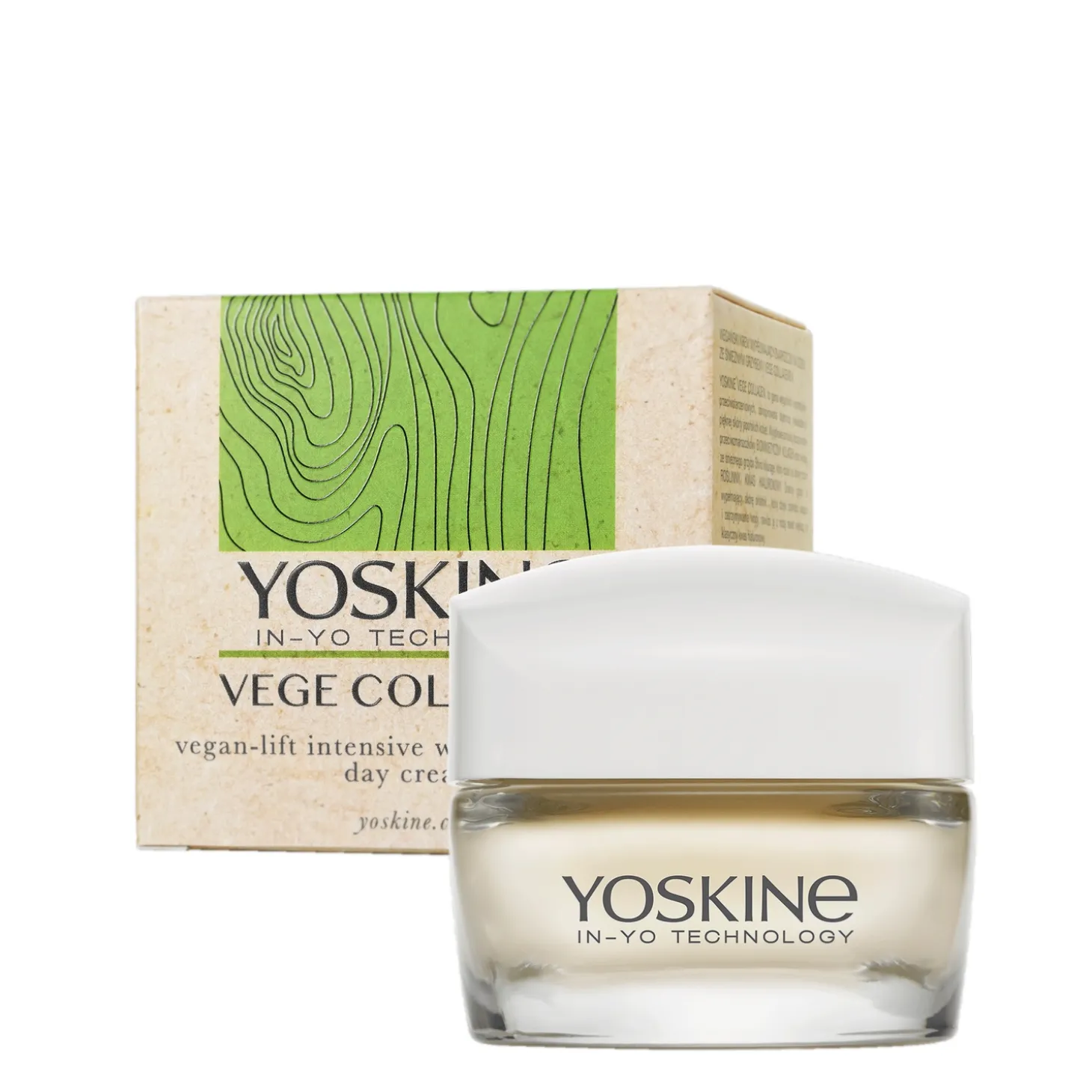 Yoskine - Vege Collagen - Wegański Krem do Twarzy na Dzień - 50ml