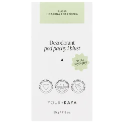 Your Kaya - Dezodorant Pod Pachy i Biust - Aloes i Czarna Porzeczka - 35g